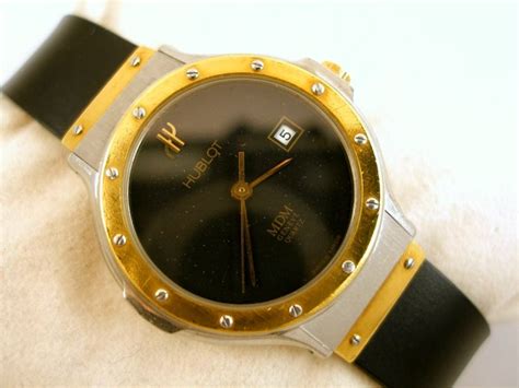 hublot 139 10|SIGNED HUBLOT, MDM GENEVE, CASE NO. 139 10 6 01995, .